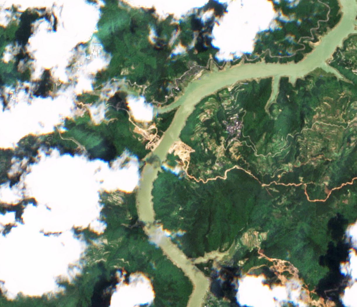 Qingshuijiang Bridge Jianli Satellite.jpg