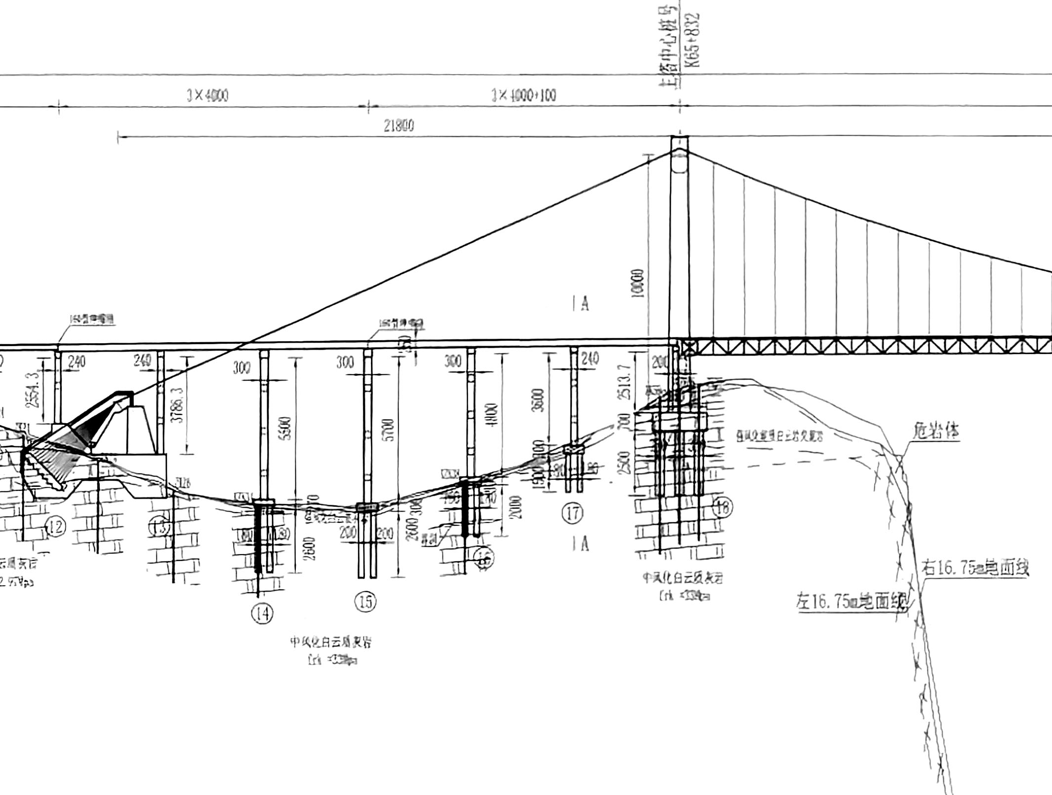 Wujiang Bridge JinfengElevationSouthSide.jpg