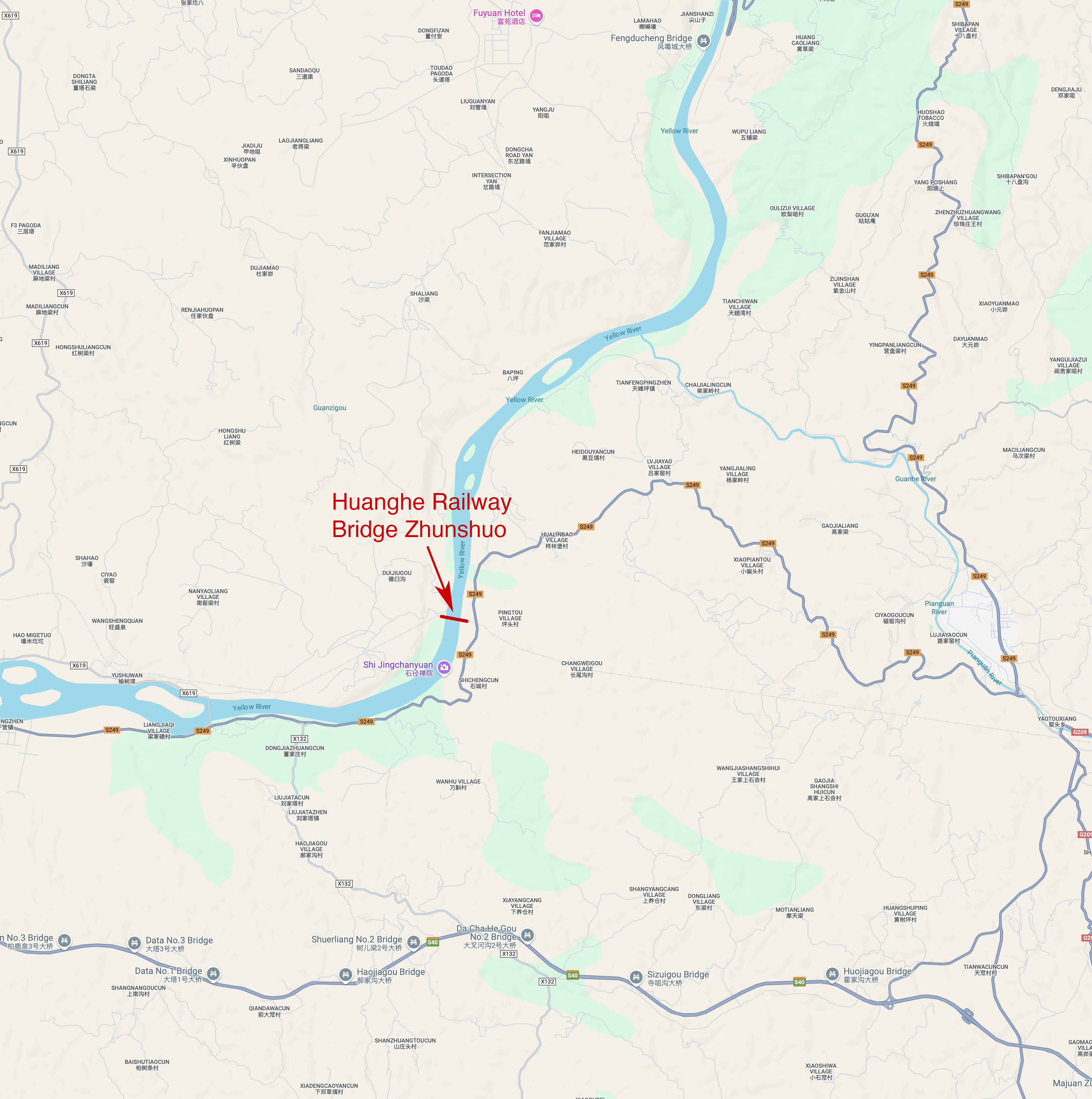 Huanghe Railway Bridge ZhunshuoLocationMap.jpg