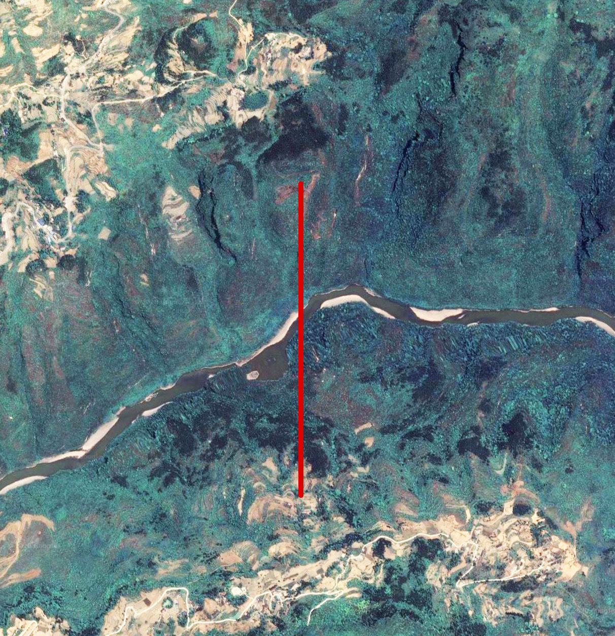 Chishuihe Bridge Jinsha Satellite.jpg