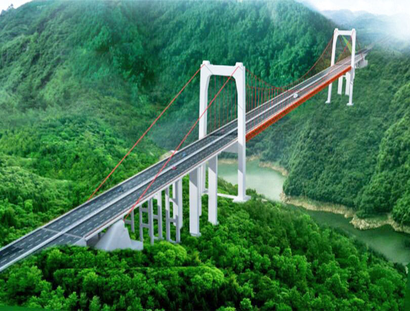 Yangbaoshan Bridge 650m span,360m high.jpg