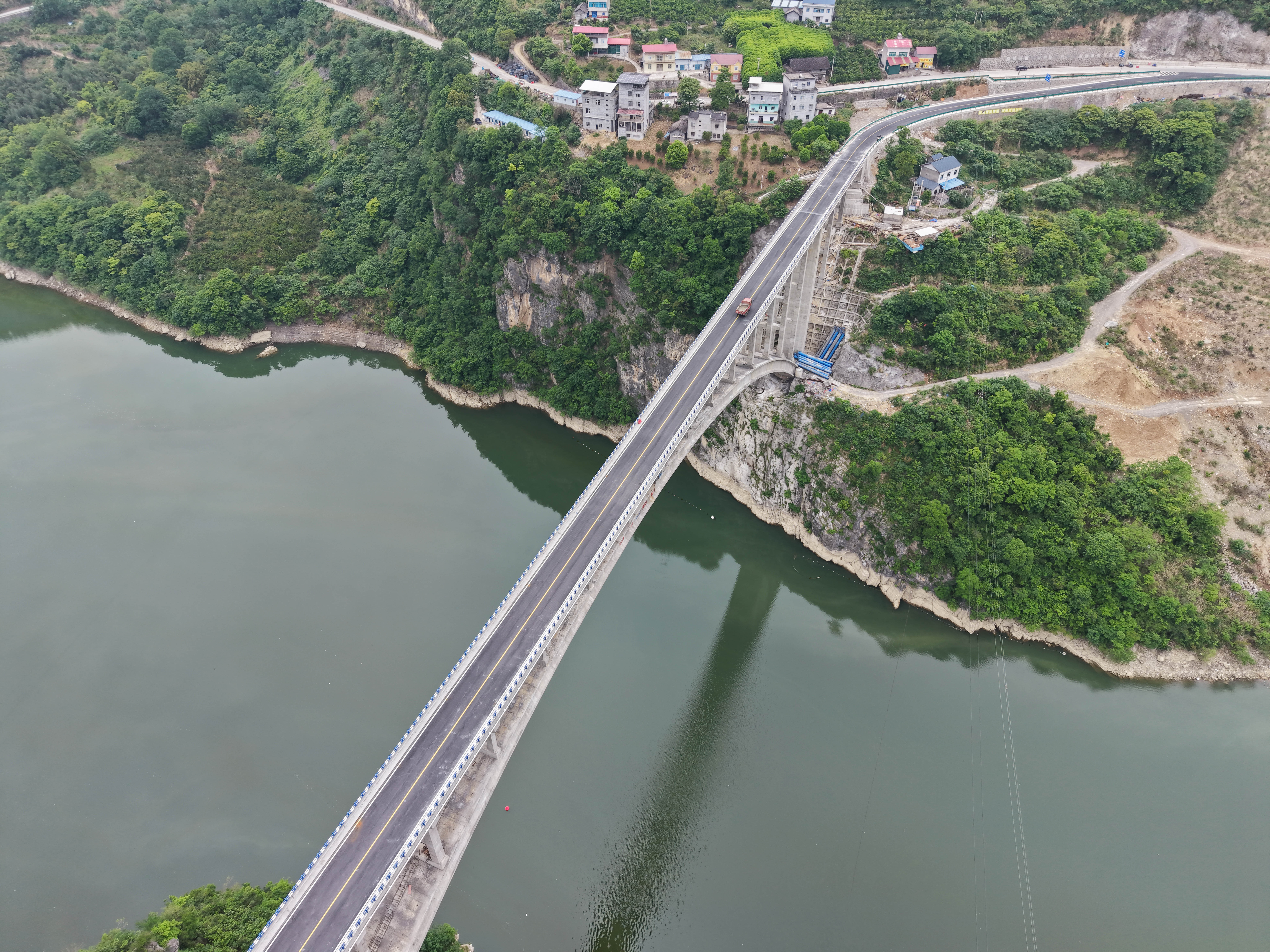 Qingjiang Bridge Tianchikou Drone4.JPG