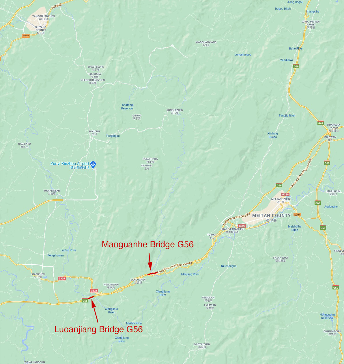 Maoguanhe Bridge G56LocationMap.jpg
