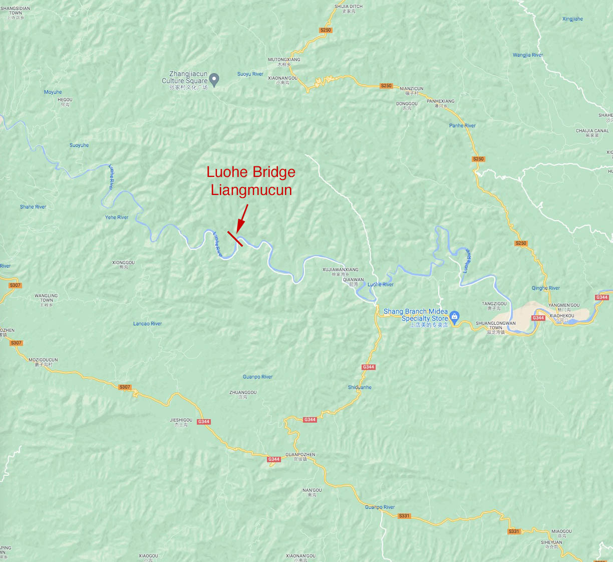Luohe Bridge LiangmucunLocationMap.jpg