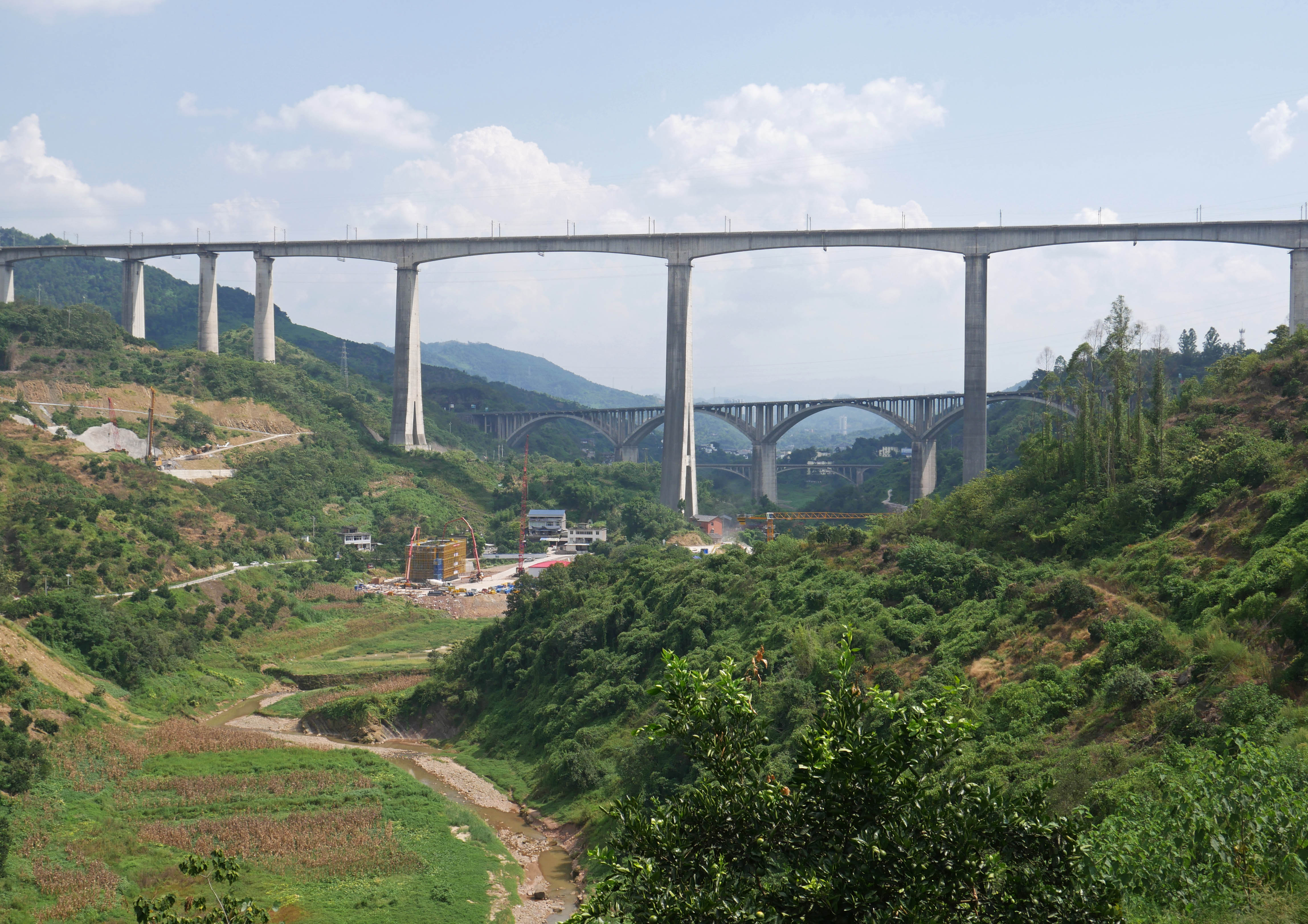 Caijiagou Railway Bridge YuwanPierFoundation6.JPG